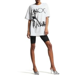 K-TEE White Cotton T-Shirt by Jimmy Choo BNWT